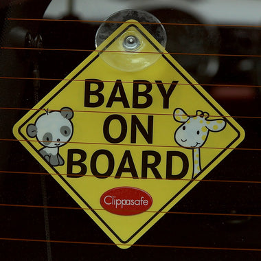 BABY ON BOARD | Skilt til bilen