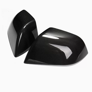 Ekte karbonfiber - Deksel til speilhus for Model 3 (2018-08.2023)