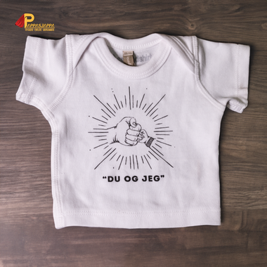 "Du og jeg" | T-skjorte baby