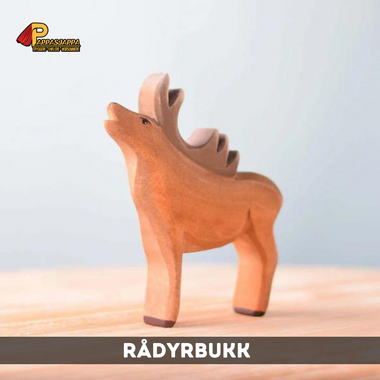 Trefigur | Rådyrbukk | Pappa