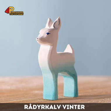 Trefigur | Rådyrkalv | Vinter