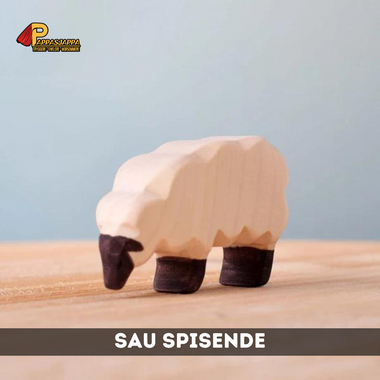 Trefigur | Sau spisende