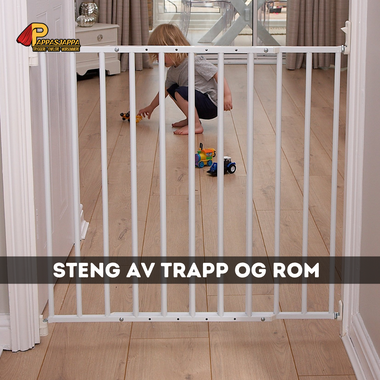 Dør- og trappegrind | 60-107cm | Universal