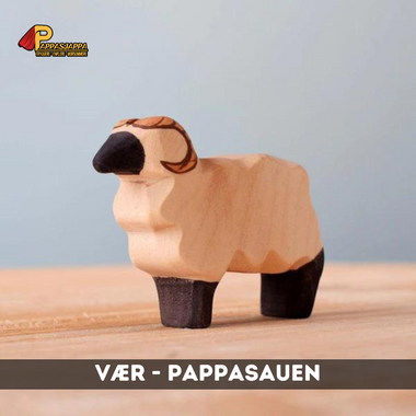 Trefigur | Sau | Vær (Pappasau)
