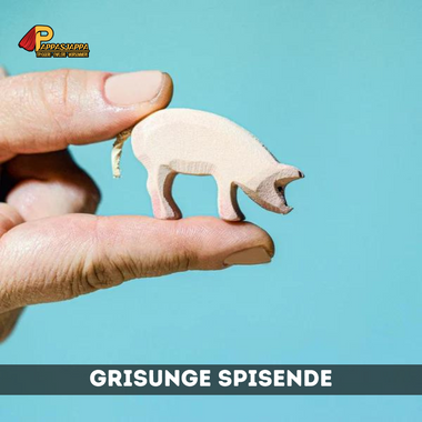 Trefigur | Grisunge spisende