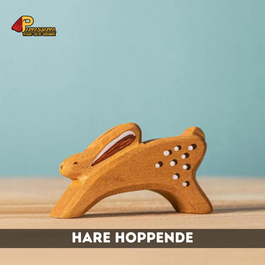 Trefigur | Hare hoppende