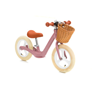 Speedy Balansesykkel | 1-5 år | Rosa med kurv!