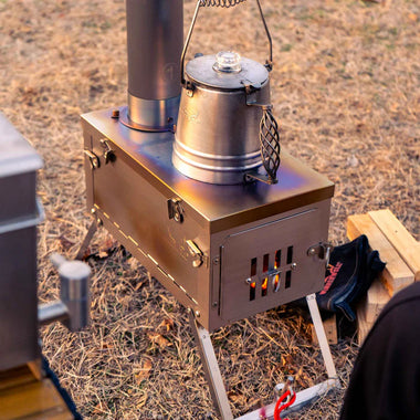 Sammenleggbar Vedovn i Titan | 2,8kg | Stove M