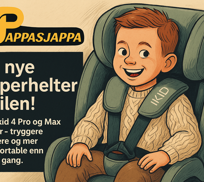 To nye toppmodeller fra Axkid: Hvilken Minikid 4 passer best for deg og barnet ditt?