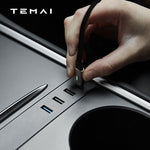 Temai USB-C til Lightning vinklet ladekabel