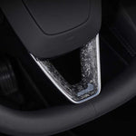 Ekte karbonfiber - Deksel til ratt for Model 3 Highland 2024+
