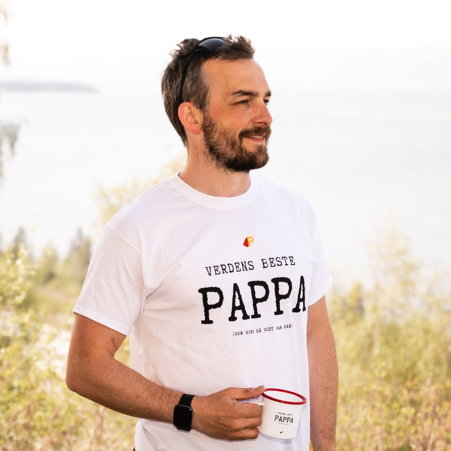 Den ultimate t-skjorten - "Verdens beste pappa"