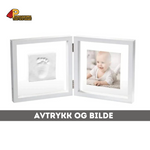 Hånd- fotavtrykk | Bilderamme| 3D