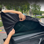 Beskyttelsestrekk frontvinduer for Model Y