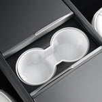 Koppholder til midtkonsoll Hvit for Model 3 2024+