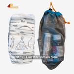 Klesposer i netting - 5 stk