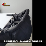 Barnestol | Sammenleggbar | Festet på bordet
