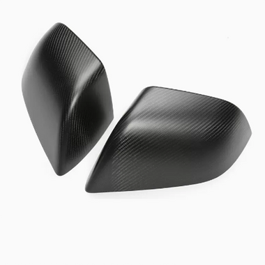 Ekte karbonfiber - Deksel til speilhus for Model 3 (2018-08.2023)