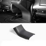 Ekte karbonfiber - Deksel til midtkonsoll bakside for Model 3 2020-2023/Model Y 2021-2024
