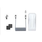 Cyber 100W USB-C vinklet ladekabel med magnetholdere