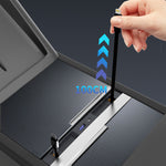 Dockingstasjon med ladekabler USB-C+Lightning for Model 3 2024+/Model Y 2025+