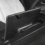 Ekte karbonfiber - Deksel til bakside av skjerm for Model 3 2020-2023/Model Y 2021-2024