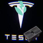 Dørlys med logo 2 stk