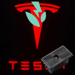 Dørlys med logo 2 stk