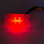 LED-lys RGB 2 stk med fjernkontroll