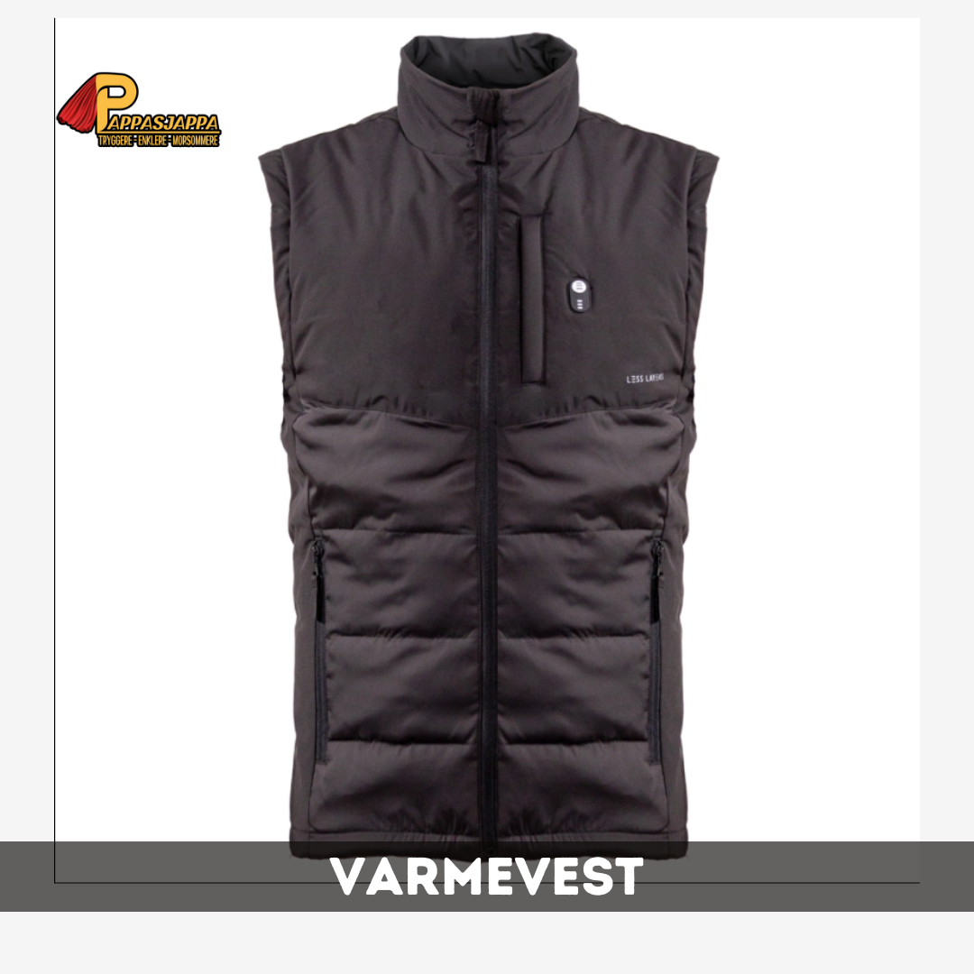 Varmevest | Casual | Less Layers | Oppladbar