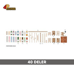 Musikalsk klinkekulebane | Xyloba Mezzo | 40 deler