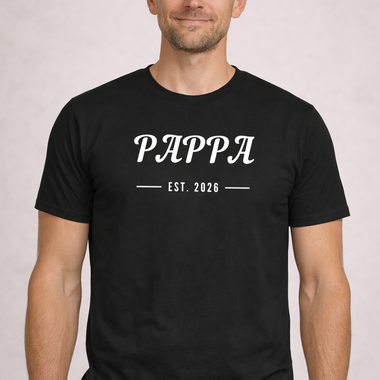 Pappa est 2026  | T-skjorte