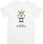 Jeg er alltid PAPPA (med krone) | T-skjorte