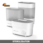 Sterilisator | Dampsterilisering | Flasker, smokker, ++