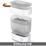 Sterilisator | Dampsterilisering | Flasker, smokker, ++