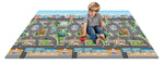 Lekematte | 2-sidig City+Farm | 190 x 170 cm