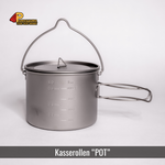 "POT" 1600ml | Kasserolle i titan | 215g