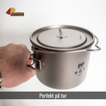 "POT" 1600ml | Kasserolle i titan | 215g