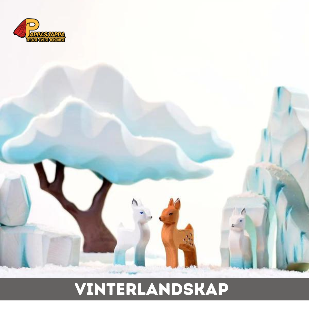 Trefigur | Rådyrkalv | Vinter