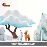 Trefigur | Rådyrkalv | Vinter