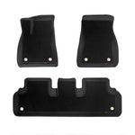 SUPERTILBUD! 3D/XPE+Carpet matter foran og bak for Model 3 2018-2024+