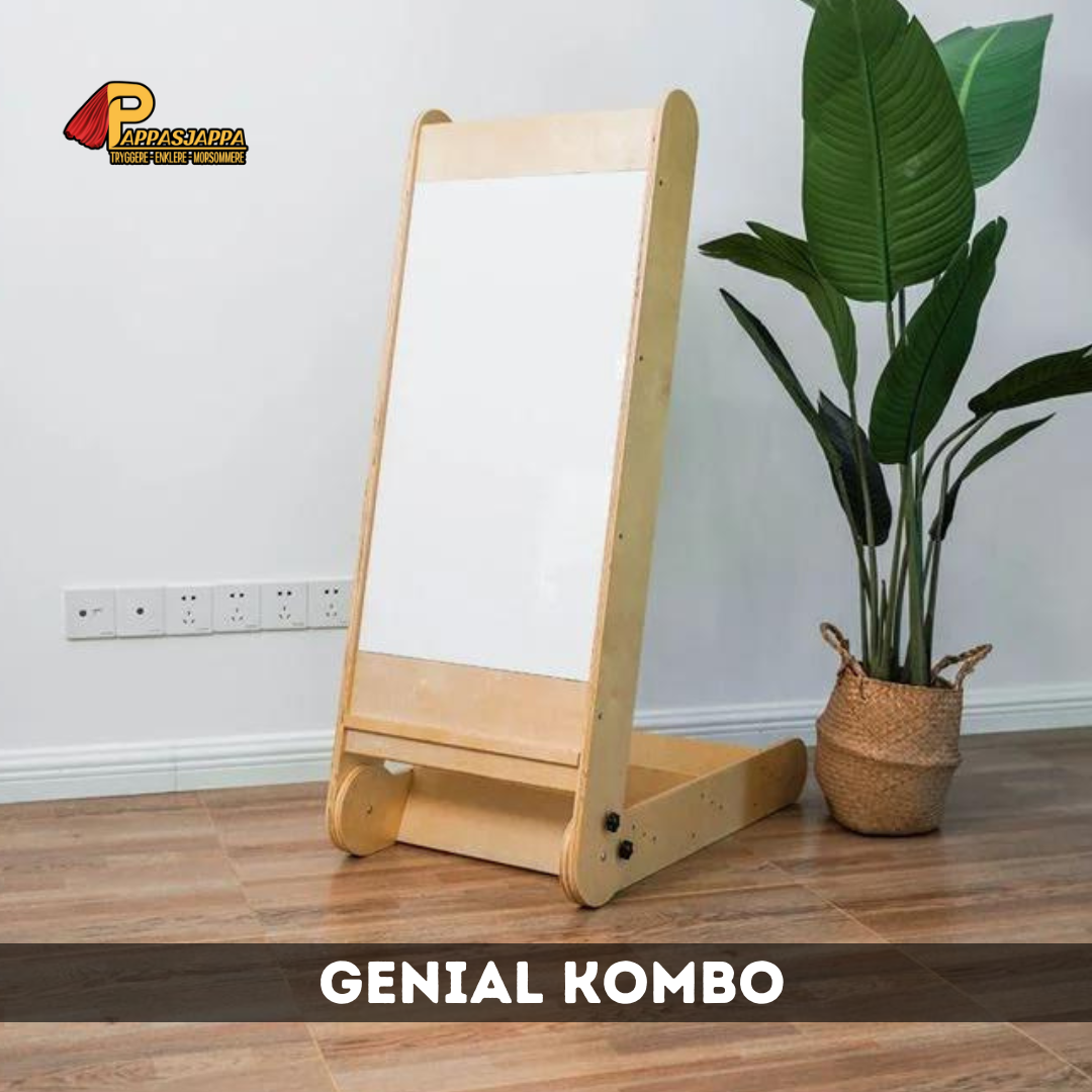 Sammenleggbar sklie | Whiteboard | 12mnd+
