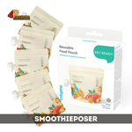 Gjenbrukbare Smoothieposer | 150 ml | 5 pk