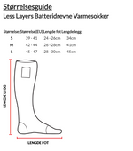 Varmesokker "Casual Heat" - Less Layers | Oppladbar