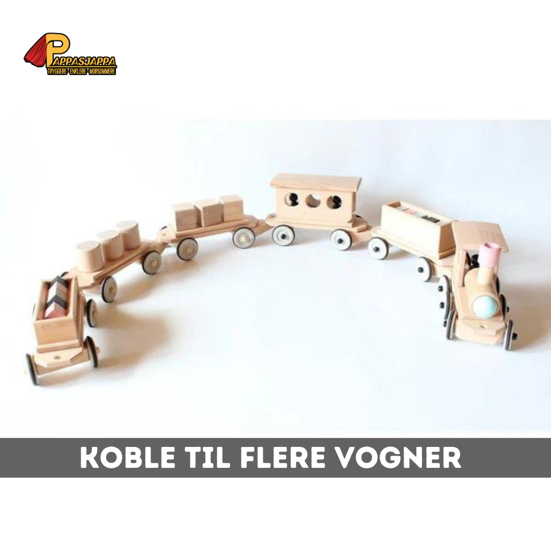 Tretog | Vogn med 3 klosser