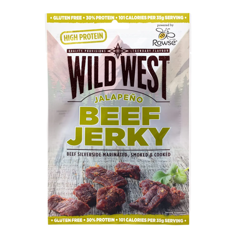 Wild West Beef Jerky Jalapeno | 60 gram