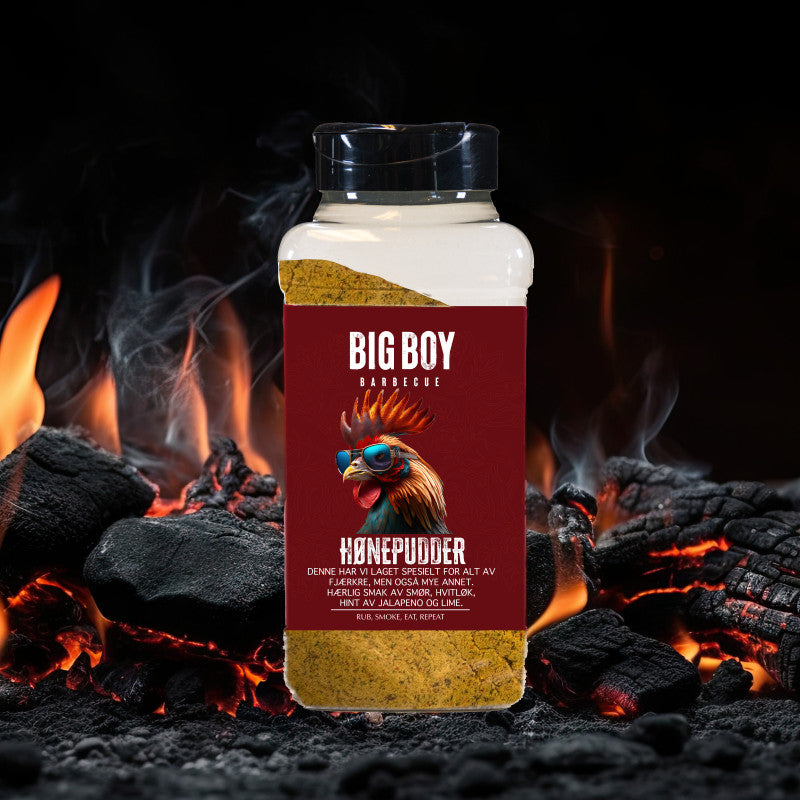 Big Boy BBQ Honepudder 700gr PAPPASJAPPA