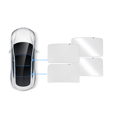 Solskjerm til tak for Model 3 (2018-08.2023)
