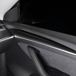Ekte karbonfiber - Deksler til dørpaneler for Model 3 2021-2023/Model Y 2021-2024