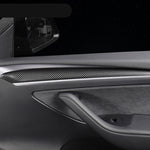 Ekte karbonfiber - Deksler til dørpaneler for Model 3 2021-2023/Model Y 2021-2024